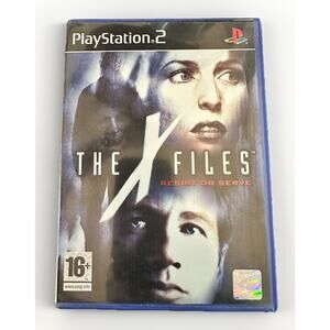 X-Files-Resist or Serve-Sony PlayStation 2-PS2 CIB-VGC-Clean-Survival/Horror